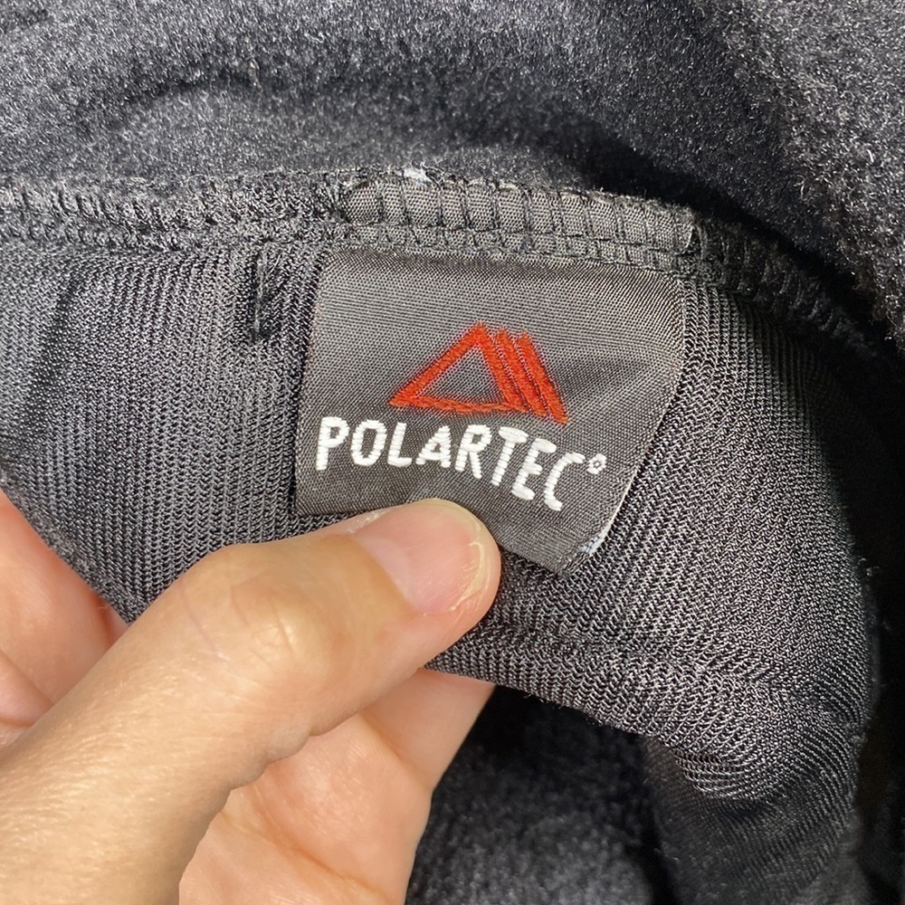 Vintage Campmor Polartec Black Fleece Outdoor Hiking Adventure Vest Xl — image 4 of 6